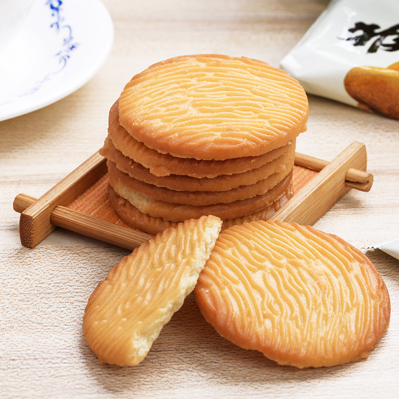 猴菇甜饼干 原味500g(猴菇曲奇早餐糕点办公室零食饼干)
