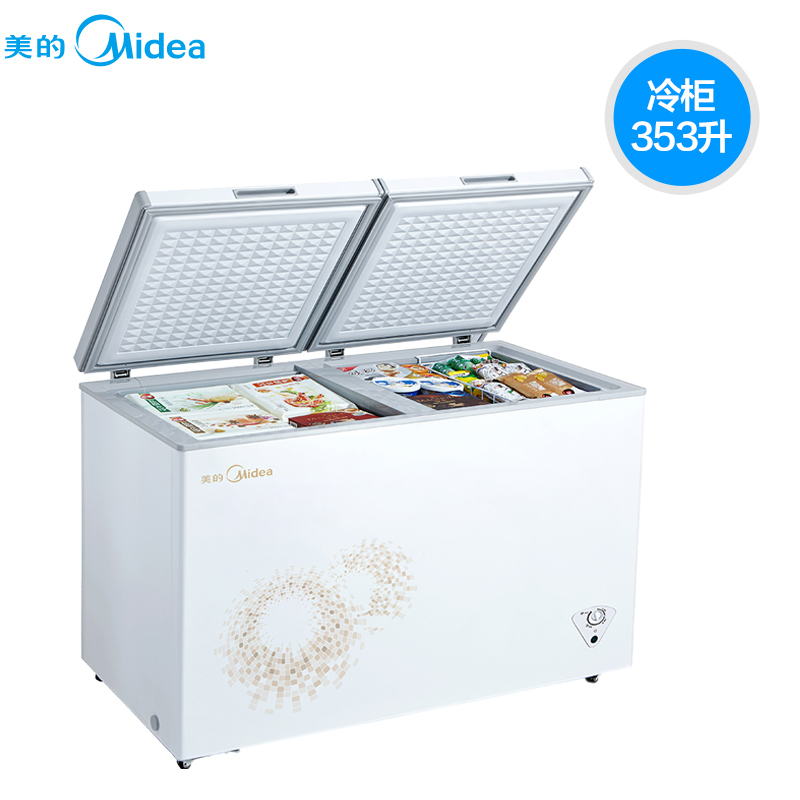美的(Midea) 单温 冷柜 BD/BC-353DKPM 白色(单位:台)
