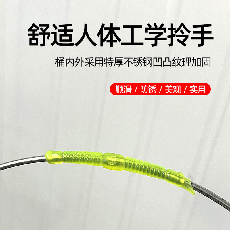 晨以橙 消防桶 圆桶8L 个高清大图