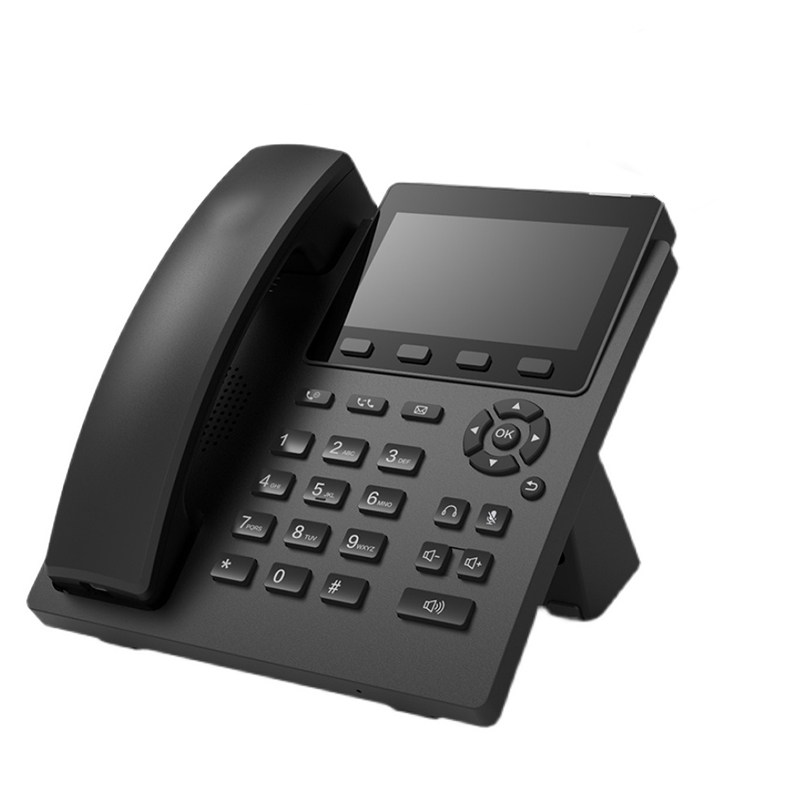 杰储GCHUL LYDHJ210 智能大屏 网络SIP/IP 录音版36000小时 录音电话机(计价单位:台)黑色高清大图