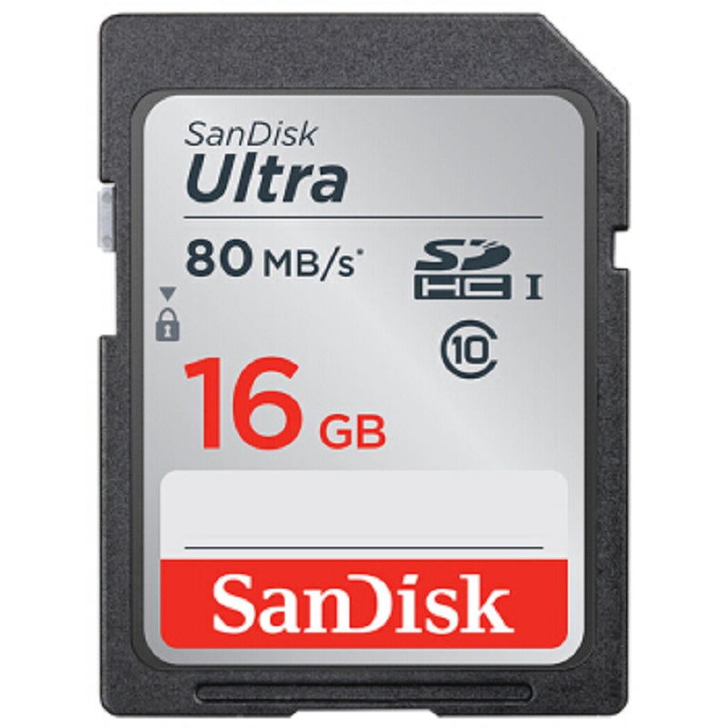 闪迪(SanDisk)存储卡 Class10 SD卡16GB 读速80MB/s