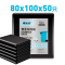 康乐洁K873环保型垃圾袋80cmx100cmx50只/包大垃圾袋大号加厚黑色商用餐饮物业酒店环卫厨房用