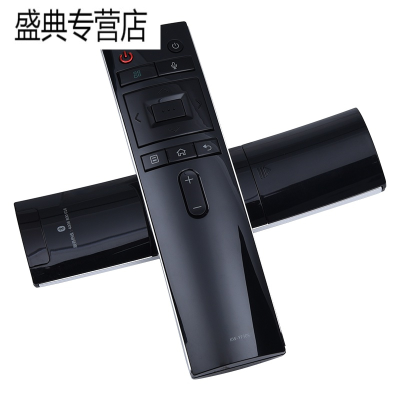 原装适用康佳电视机遥控器语音通用KW-YF305 YF307 YF305C YF308 Y KW-YF305C黑色语音款