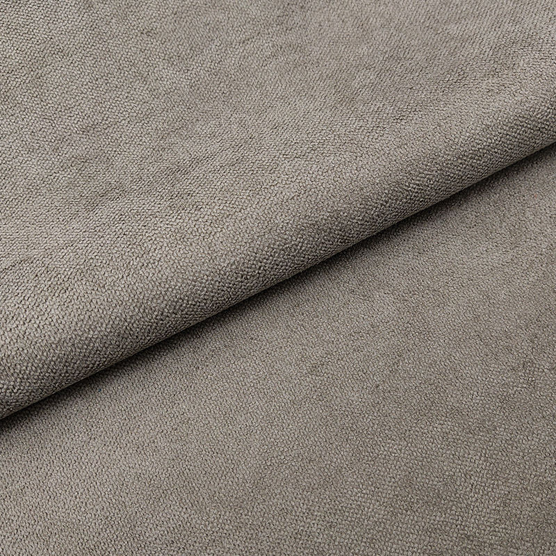 厂家直销冰雪绒沙发布面料,沙发布料,沙发翻新,箱包布面料diy 1#浅咖