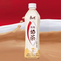 康师傅瓶装经典炼乳奶茶饮料网红休闲办公下午茶饮品 炼乳奶茶*5