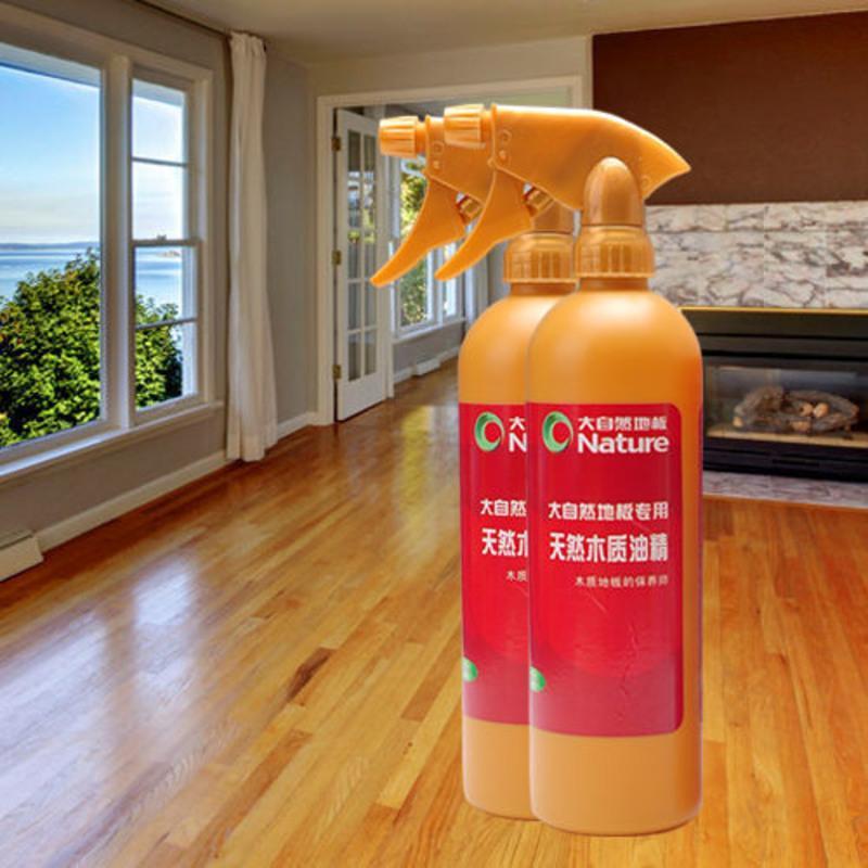 大自然地板精油实木复合液体地板蜡木质防滑修复保养油精特价 大自然1瓶