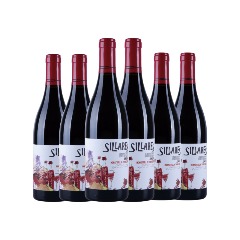 达颜西班牙原瓶原装进口赛帝橡木桶混酿干红葡萄酒750ml*6赠海马刀