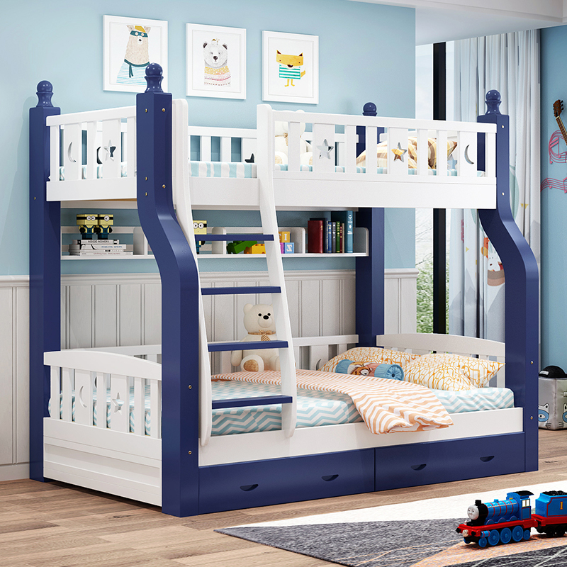 百冠环球全实木儿童床上下床高低床母子床子母床双层床实木床上下铺