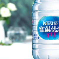 雀巢(Nestle)优活饮用水5L*4瓶/箱(新老包装随机发货中) 雀巢家庭装饮水 会议装饮水 饮水机桶装水