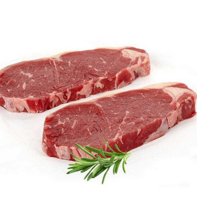 伊杨沁清真谷饲安格斯西冷牛排1kg(250g*4)+眼肉牛排1kg(250g*4)(西冷缺货换上脑)