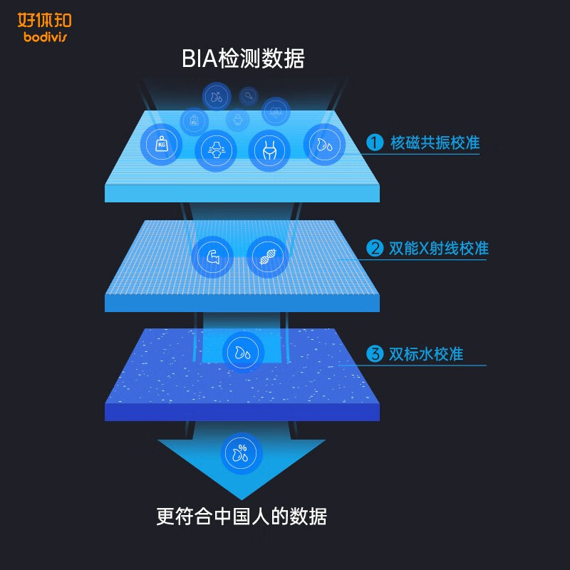 好体知(bodivis) 智能体脂秤 M1pro BDZSSC高清大图