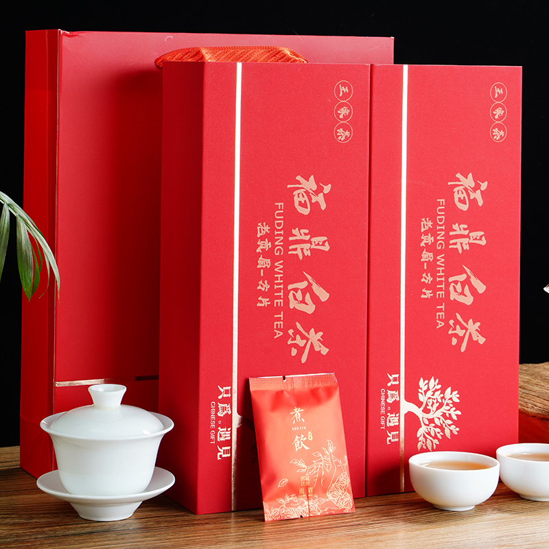 正宗福鼎白茶小方片2011年老白茶叶贡眉枣香寿眉闷泡饼干茶盒装100片高清大图