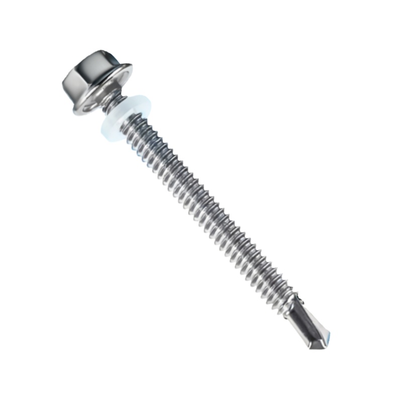 冰匠 304不锈钢外六角钻尾螺钉 袋高清大图