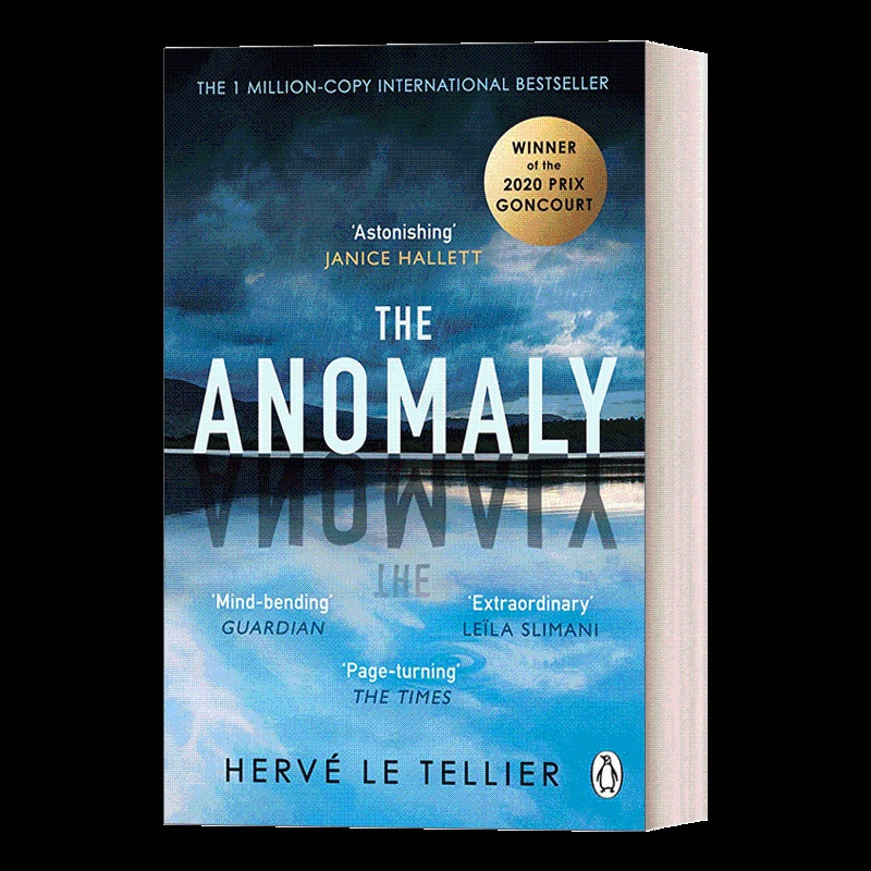 [正版]英文原版 The Anomaly 异常 龚古尔文学奖 艾尔维·勒泰利耶 平装 惊悚恐怖小说 英文版 进口英语原版高清大图