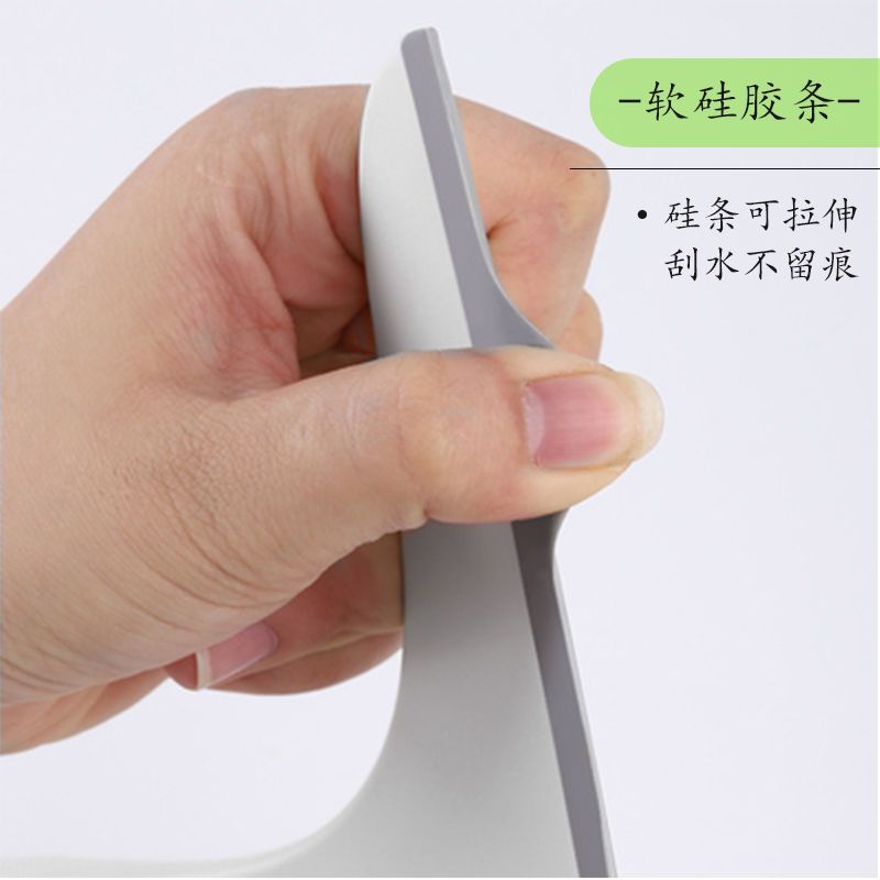 买就送挂钩(买几个送几个) 玻璃缝隙刷(刷子+小簸箕) 玻璃刮水神器卫生间镜子地板玻璃清洁刮水短柄擦汽车厨房油污清洁