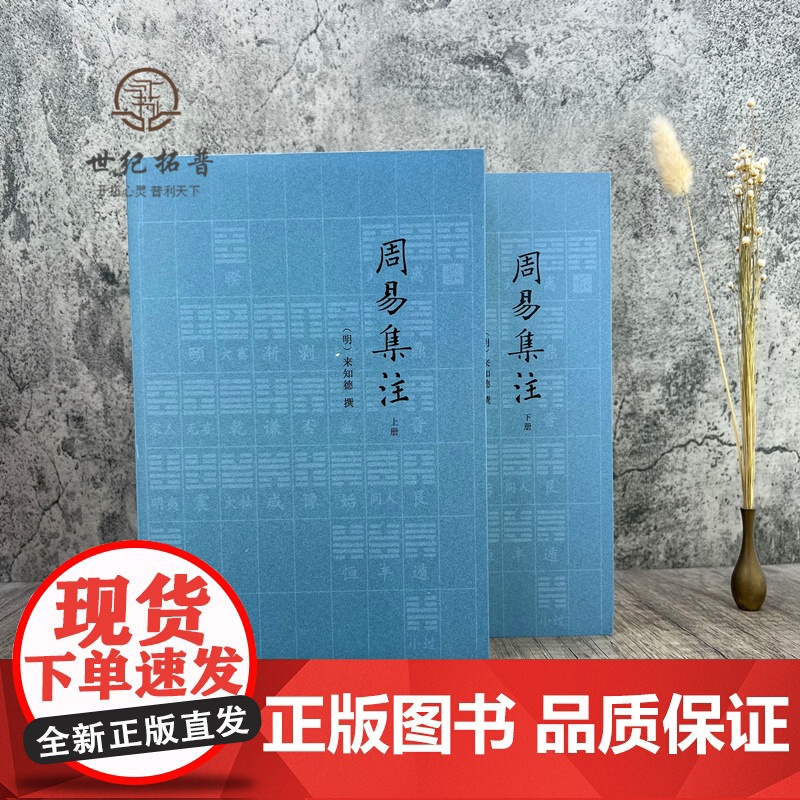 正版 周易集注(上下)/周易全书易经周易译注易经入门彩绘全注全译全解周易周易本义图解周易大全周易相学入门周易概论书高清大图