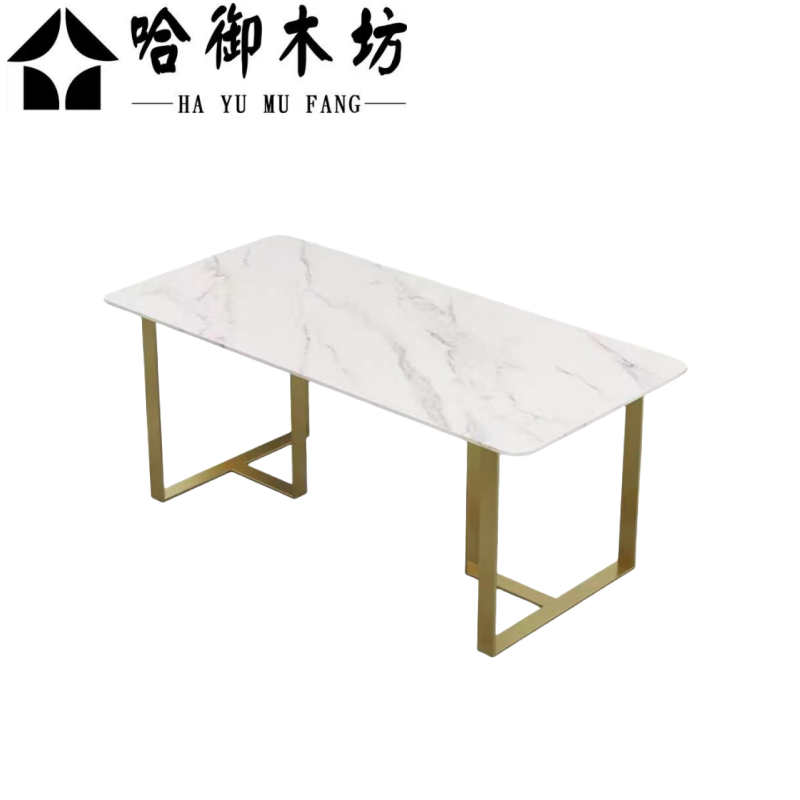 哈御木坊可定制图书室沙发茶几HYMF-SF113/套高清大图