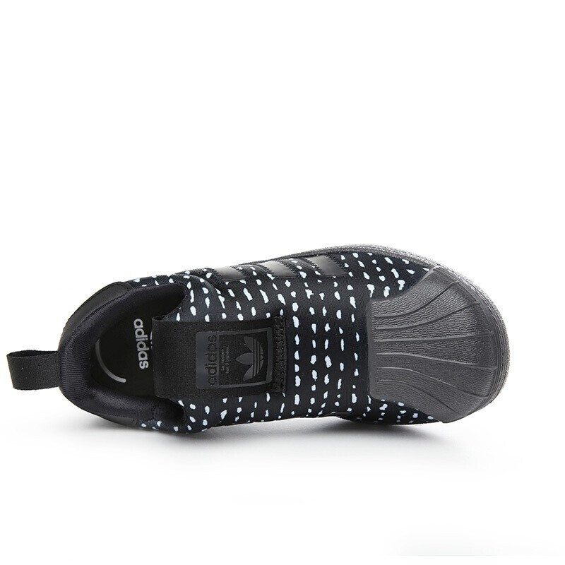 adidas阿迪达斯男女童经典中小童三叶草儿童运动鞋低帮贝壳头休闲鞋by