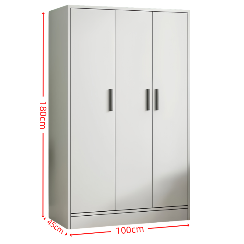 芙首泰三门衣柜1000*450*1800mm个高清大图