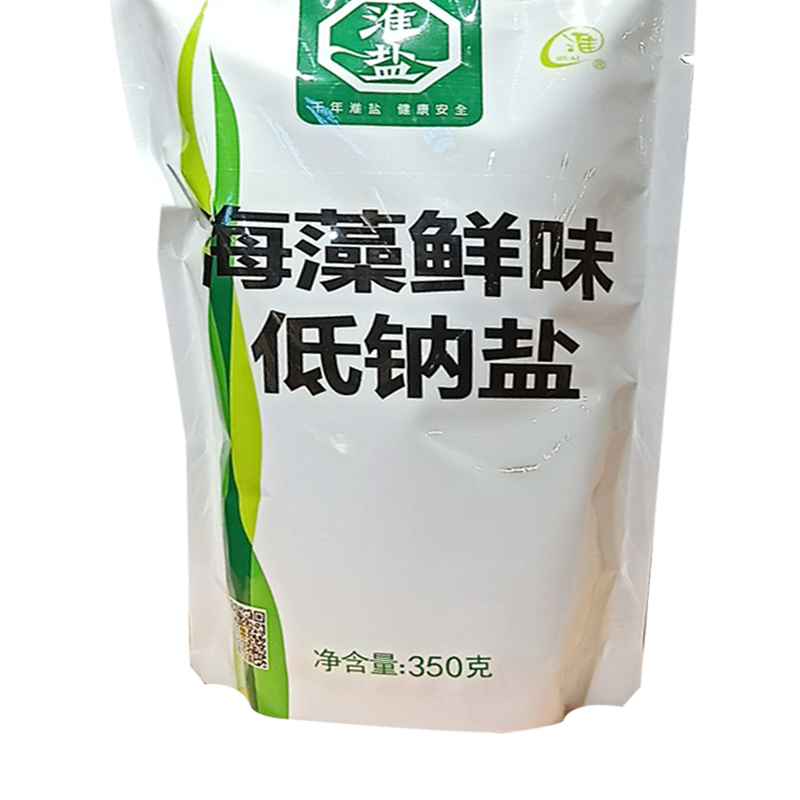 海藻鲜味低钠盐350g/袋
