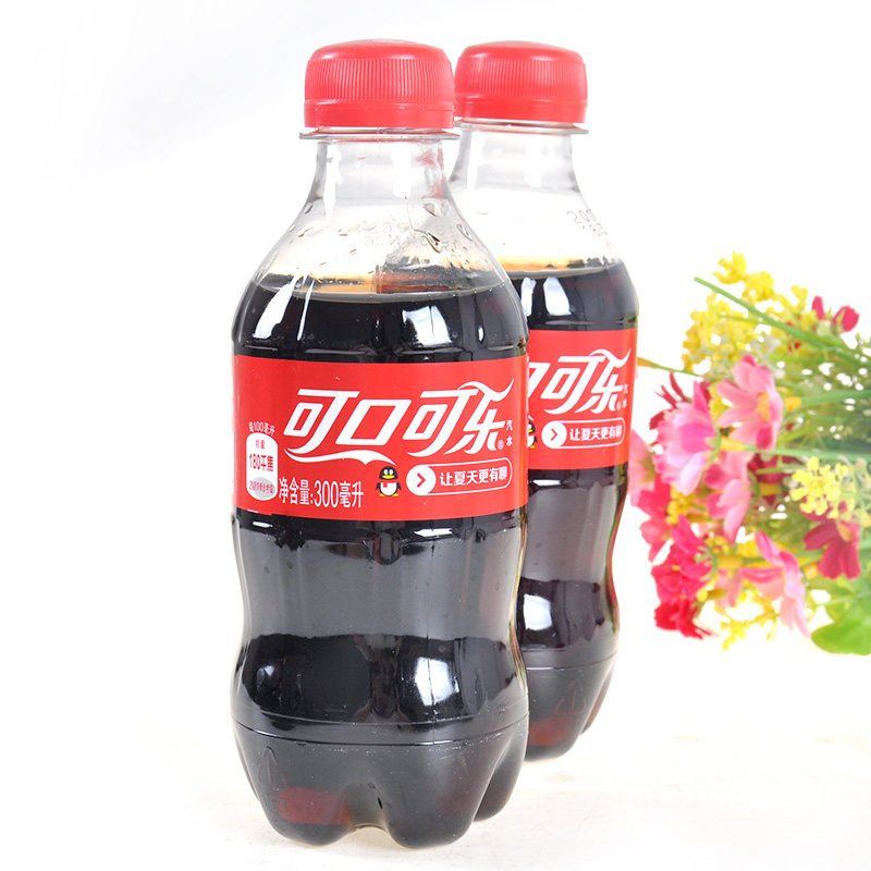 可口可乐300ml*6瓶小瓶碳酸饮料