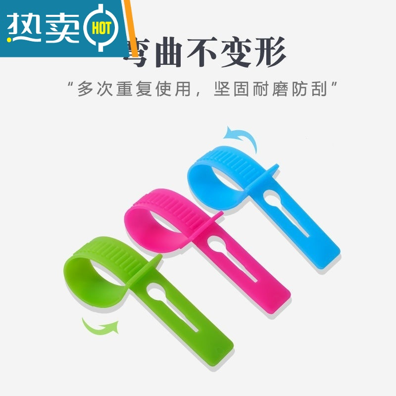 敬平防风扣衣架固定扣晾衣杆晾衣绳晾衣架晾衣杆防滑卡扣室外可拆卸 简约绿色 30