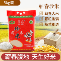 蕲泰珍米10斤 优质籼米 原产地李时珍故里特产 香软可口 营养丰富