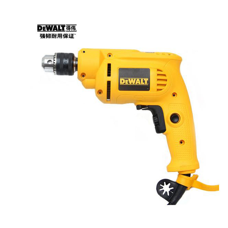 得伟DeWALT 快速释放夹头调速电钻10mm 380W DWD012S
