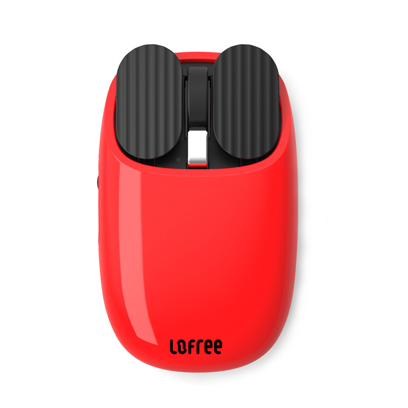 洛斐(LOFREE) EH115 薯片蓝牙鼠标 无线笔记本 台式电脑家用 1个装
