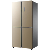 海尔(Haier) 482升 多门冰箱 家用 双门 四门冰箱 十字对开门电冰箱 大容量 4D匀冷 BCD-482FDPT