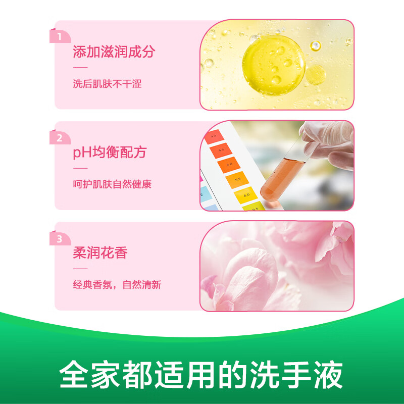 滴露-洗手液滋润倍护500g高清大图