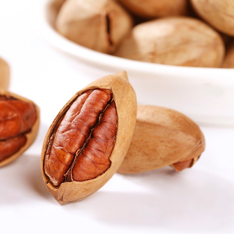 半日闲 碧根果手剥休闲零食坚果炒货 每日坚果