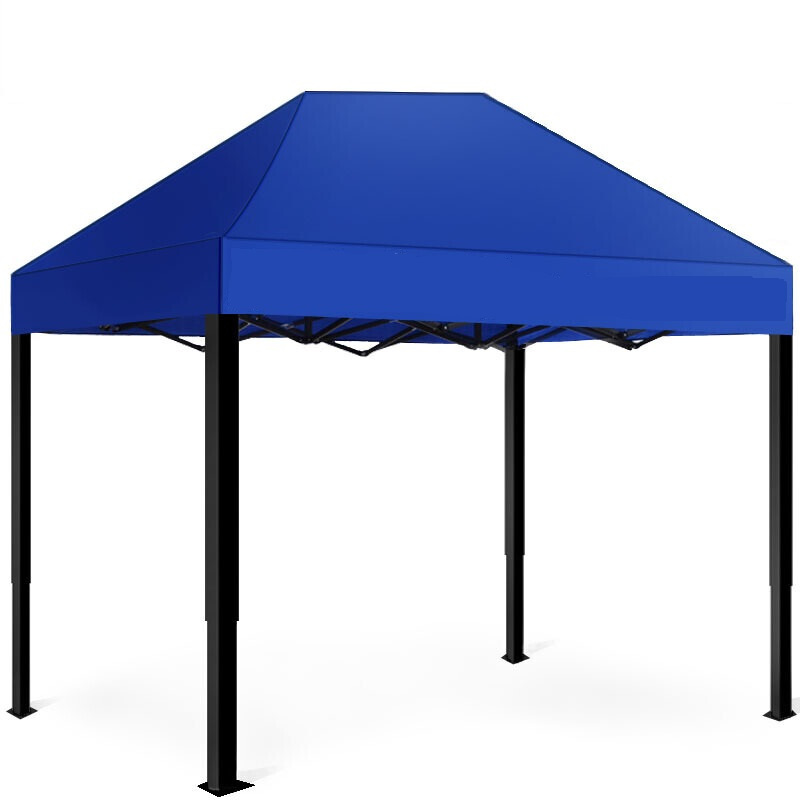 天堂遮阳棚户外车棚雨棚折叠伸缩式大伞四脚3x3加固