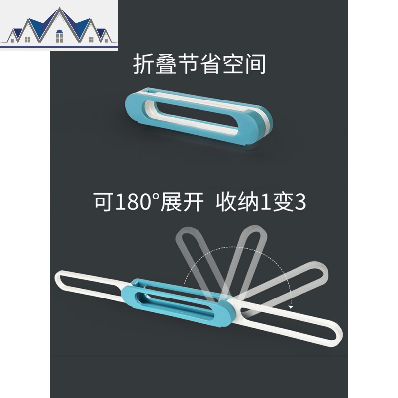 免打孔浴室拖鞋架墙上沥水可折叠鞋子收纳卫生间置物架子壁挂 三维工匠高清大图
