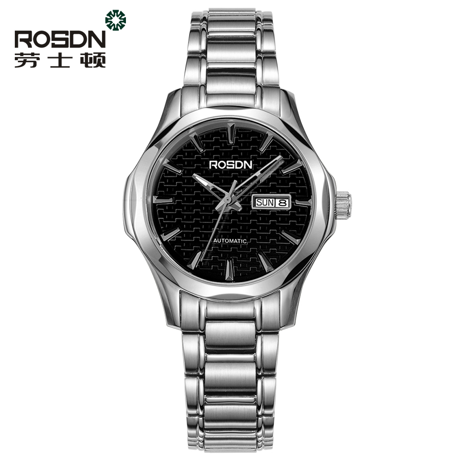 张一山代言劳士顿rosdn手表正品镂空自动机械表防水时尚商务国产十大
