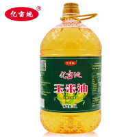 【农家自榨玉米油】亿亩地5升玉米胚芽油 纯压榨一级玉米油 食用油 玉米油 5L