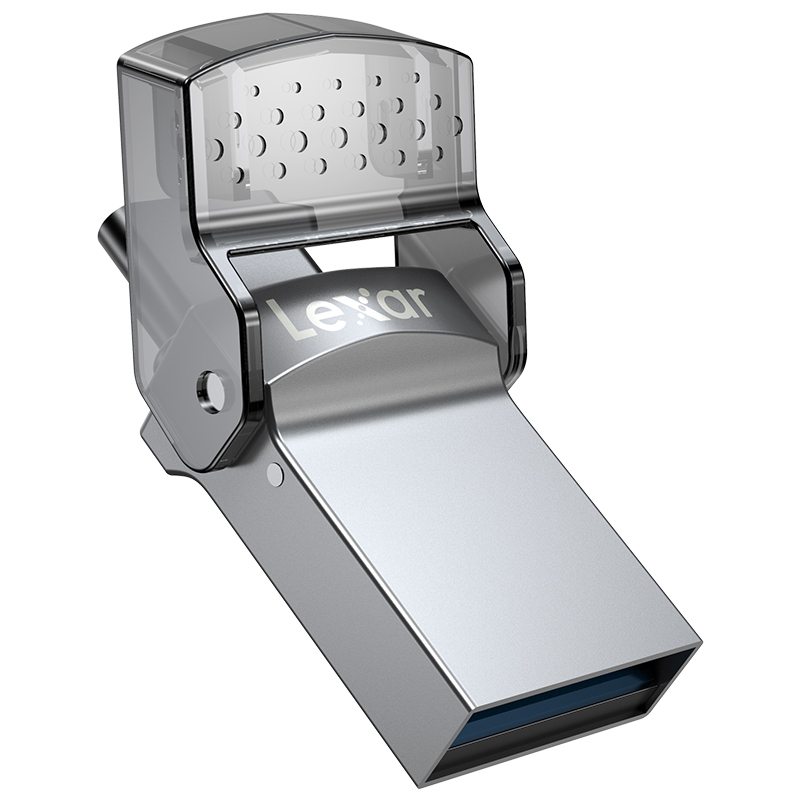 雷克沙(Lexar)D35C U盘 32GB 高速USB3.0与TypeC双接口安卓手机电脑两用优盘读速100MB/s