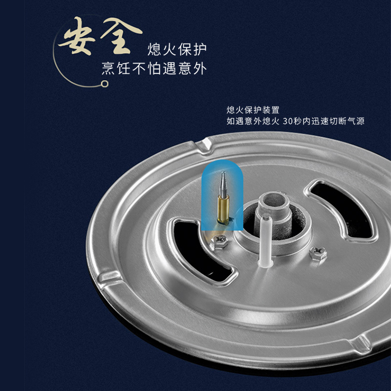 德意(DE&E)烟灶套餐851T+711B(液化气/天然气)欧式19立方大吸力触控式抽吸油烟机灶具套装抽油烟机套餐