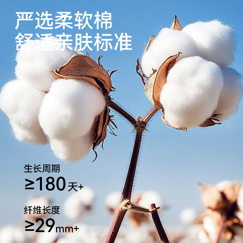 3条装 猫人男士内裤纯棉抑菌裆男生透气大码平角裤青少年四角短裤高清大图