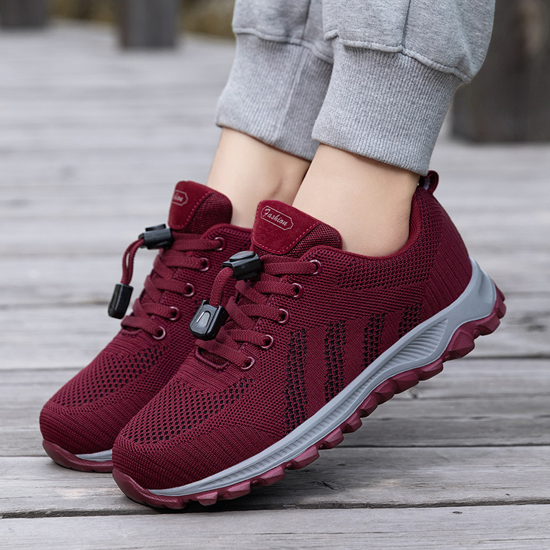 正品张凯丽正品得知足力健身体老人鞋秋冬季女妈妈鞋中老年健步鞋官方