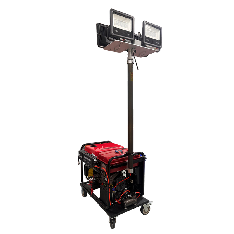 顶火 GMD6111 电压220V 功率400W 防护等级IP66 发电机功率10KW 多功能自动升降照明灯高清大图