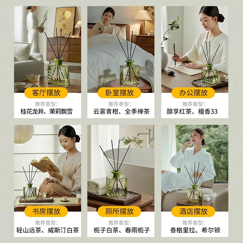 尹谜观雨无火香薰-桂花龙井200ml高清大图