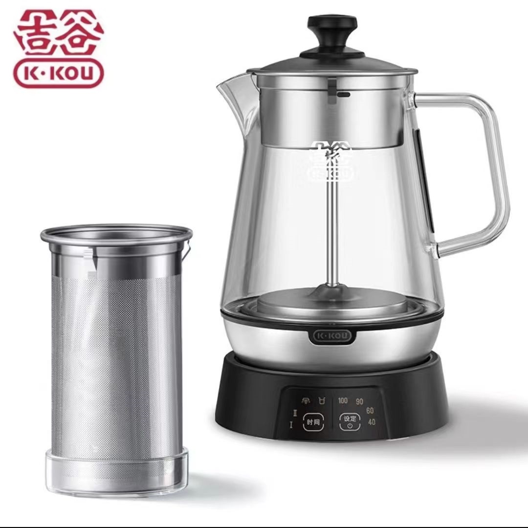 吉谷/K·KOU全自动保温泡茶养生壶 TA007 1.1L 一个