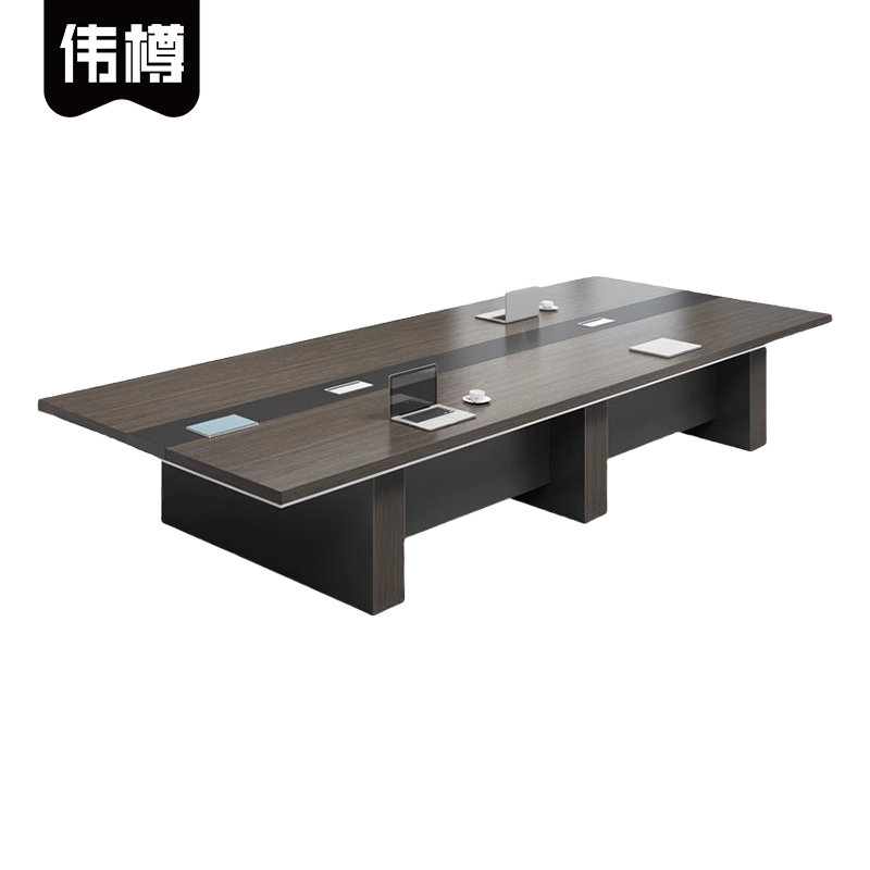 伟樽会议台200*100*75cm张高清大图