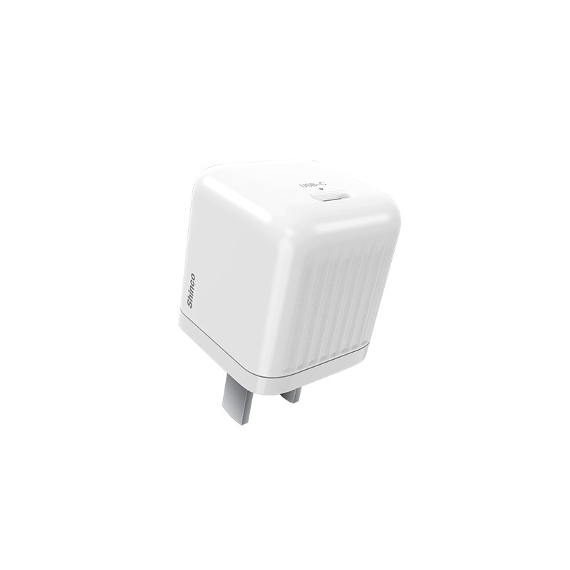 新科Shinco PD 20W 快充充电器套装 (PD20W适配器+C to L快充线)GT24 白色