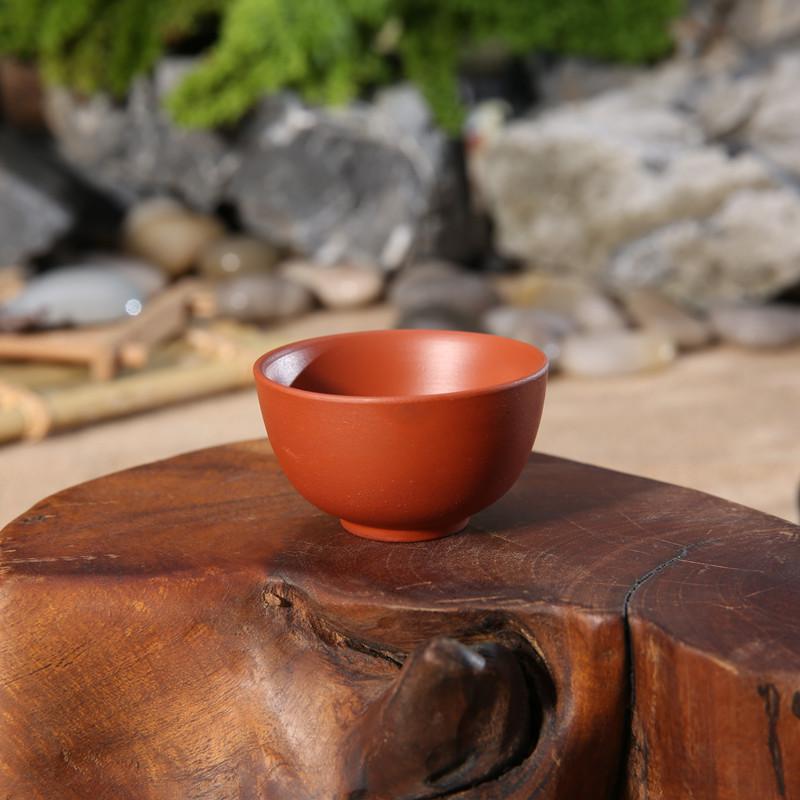家柏饰(CORATED)紫砂杯功夫茶具茶杯茶具茶碗品茗杯手工小茶杯单杯陶瓷杯高清大图