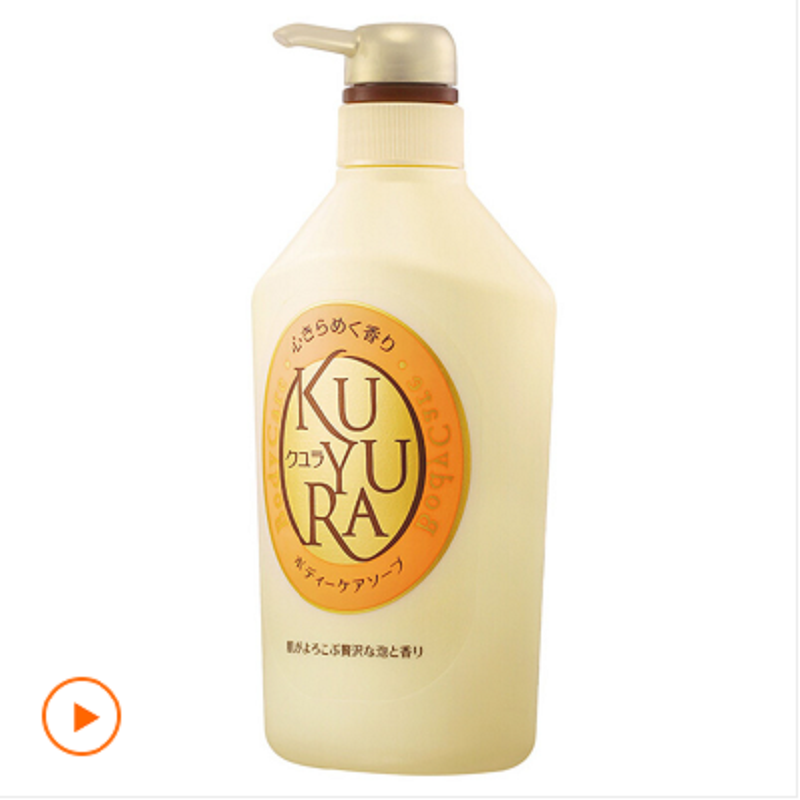 资生堂 可悠然 日本进口美肌沐浴露 花漾之恋 550ml