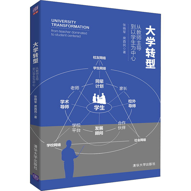 [M]大学转型 从教师主导到以学生为中心 张晓军,席酉民 著 -9787302582526高清大图