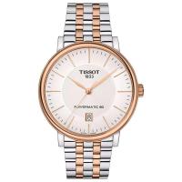 天梭(TISSOT)瑞士自动机械男表不锈钢表壳防水50米商务休闲经典商务腕表