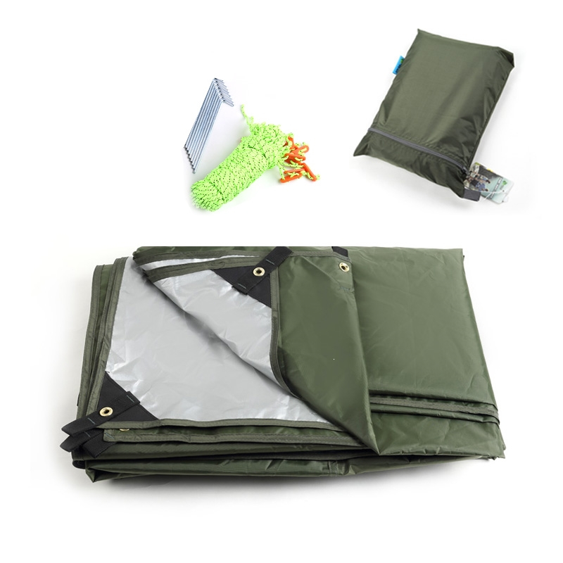 牛津布防水防晒天幕布户外防潮布地席帐篷地垫遮阳布挡风布